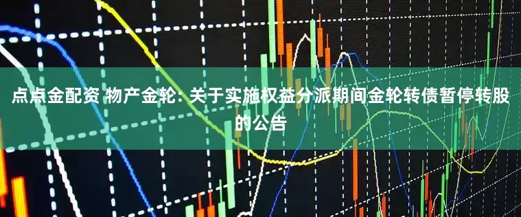 点点金配资 物产金轮: 关于实施权益分派期间金轮转债暂停转股的公告